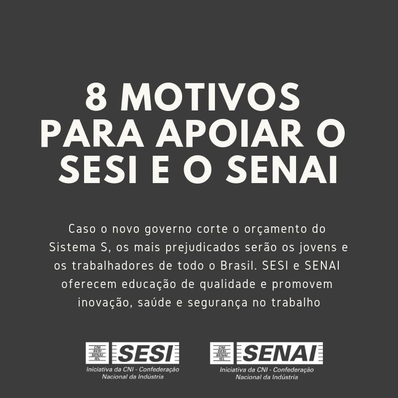 Entenda o que são e o que fazem o SESI e o SENAI